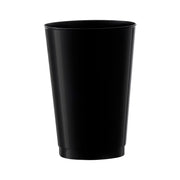 12 oz. Black Round Disposable Plastic Tumblers Main | Smarty Had A Party