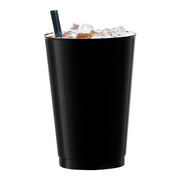 12 oz. Black Round Disposable Plastic Tumblers Secondary | Smarty Had A Party