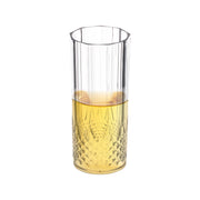 14 oz. Clear Crystal Cut High Ball Plastic Glasses Secondary | Smarty Had A Party