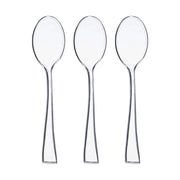 Clear Mini Plastic Disposable Tasting Spoons Secondary | Smarty Had A Party