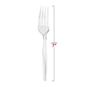 Clear Plastic Disposable Forks Dimension | Smarty Had A Party