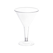 6 oz. Clear Plastic Martini Glasses Main | Smarty Had A Party