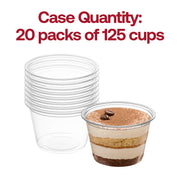 Clear Plastic Portion / Souffle cup 4oz Quantity| Smarty Had A Party