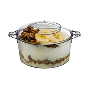 3.4 oz. Clear Round Disposable Plastic Mini Dessert Pots Secondary | Smarty Had A Party