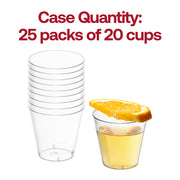 9 oz. Crystal Clear Plastic Disposable Party Cups Quantity | Smarty Had A Party