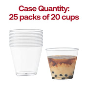 5 oz. Crystal Clear Plastic Disposable Party Cups Quantity | Smarty Had A Party