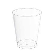 8 oz. Crystal Clear Round Plastic Disposable Party Cups Main | Smarty Had A Party