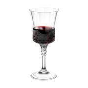 11 oz. Crystal Cut Plastic Wine Goblets Secondary | Smarty Had A Party