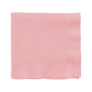 Classic Pink Paper Beverage/Cocktail Napkins Main | Smarty Had A Party