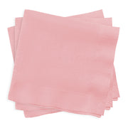 Classic Pink Paper Beverage/Cocktail Napkins Secondary | Smarty Had A Party