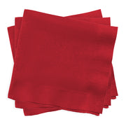 Classic Red Paper Beverage/Cocktail Napkins Secondary | Smarty Had A Party