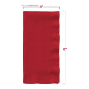 Classic Red Paper Dinner Napkins Dimension | Smarty Had A Party