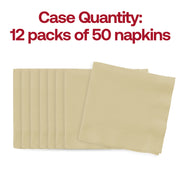 Ivory Paper Beverage/Cocktail Napkins Quantity | Smarty Had A Party