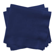 Navy Blue Paper Beverage/Cocktail Napkins Secondary | Smarty Had A Party