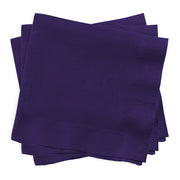 Purple Paper Beverage/Cocktail Napkins Secondary | Smarty Had A Party