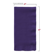 Purple Paper Dinner Napkins Dimension | Smarty Had A Party