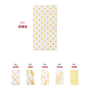 White with Gold Dots Paper Dinner Napkins SKU | Smarty Had A Party