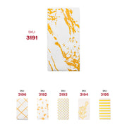 White with Gold Marble Paper Dinner Napkins SKU | Smarty Had A Party