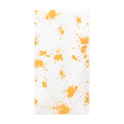 White with Gold Paint Splatter Paper Dinner Napkins Main | Smarty Had A Party