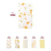 White with Gold Paint Splatter Paper Dinner Napkins SKU | Smarty Had A Party