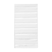 White with Silver Stripes Paper Dinner Napkins Main | Smarty Had A Party