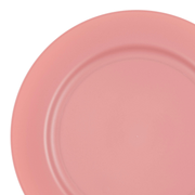 Matte Fuchsia Round Plastic Salad Plates (7.5") | Smarty Had A Party