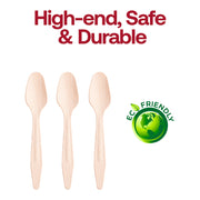 Natural Birch Eco Friendly Disposable Dinner Spoons Eco | Smarty Had A Party