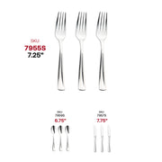 Shiny Metallic Silver Plastic Forks SKU | Smarty Had A Party