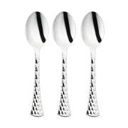 Shiny Silver Glamour Cutlery Disposable Plastic Spoons Secondary | Smarty Had A Party