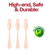 Silhouette Birch Wood Eco Friendly Disposable Dinner Forks Eco | Smarty Had A Party