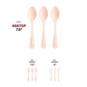 Silhouette Birch Wood Eco Friendly Disposable Dinner Spoons SKU | Smarty Had A Party