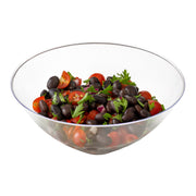 Solid Clear Organic Round Disposable Plastic Bowls (100 oz.) Secondary | Smarty Had A Party