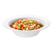 Solid White Edge Rim Round Disposable Plastic Soup Bowls (12 oz.) Secondary | Smarty Had A Party