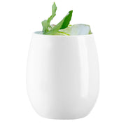 12 oz. Solid White Elegant Stemless Plastic Wine Glasses Secondary | Smarty Had A Party