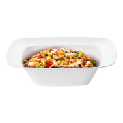 Solid White Rounded Square Disposable Plastic Soup Bowls (12 oz.) Secondary | Smarty Had A Party