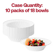 White Flair Plastic Soup Bowls (12 oz.) Quantity | Smarty Had A Party