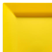 Yellow Square Plastic Cake Plates